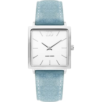 Danish Design IV24Q1248 horloge dames blauw edelstaal