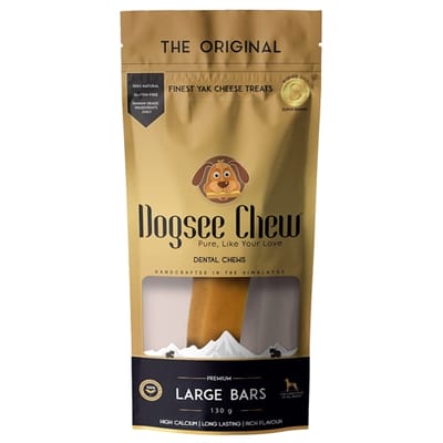 Dogsee chew large bars