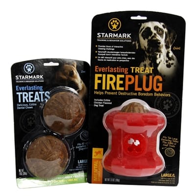 Starmark everlasting fire plug voerbal met treat veggie