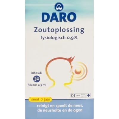 Daro Zoutoplossing 10 x 5 ml