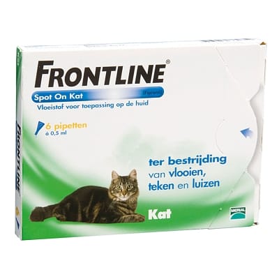 Frontline kat spot on