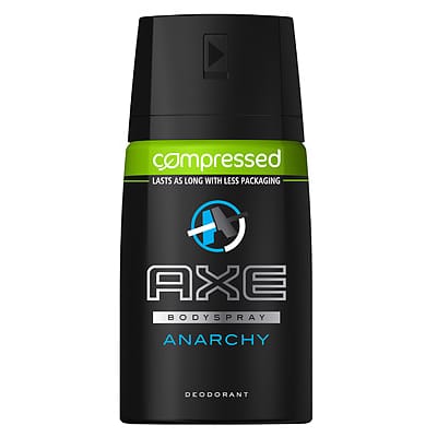Deodorant bodyspray compressed anarchy