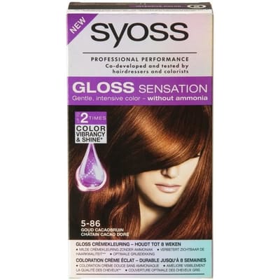 Syoss Gloss Sensation Haarverf 5-86 Nougat Bruin