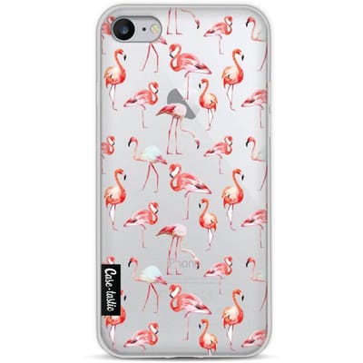 Casetastic Softcover Apple iPhone 8 Flamingo Party