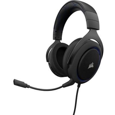 Corsair HS50 Gaming Headset Blauw
