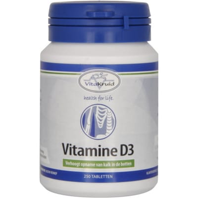 Vitakruid Vitamine D3 5mcg Tabletten