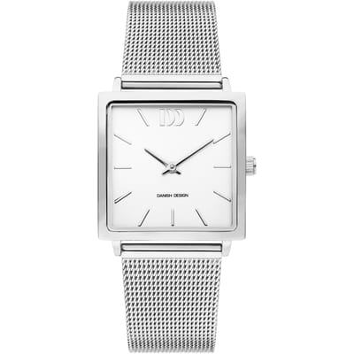 Danish Design IV62Q1248 horloge dames zilver edelstaal