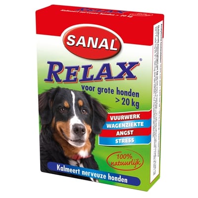 Sanal dog relax kalmeringstablet large