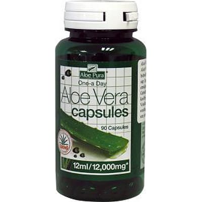 Aloe vera capsules
