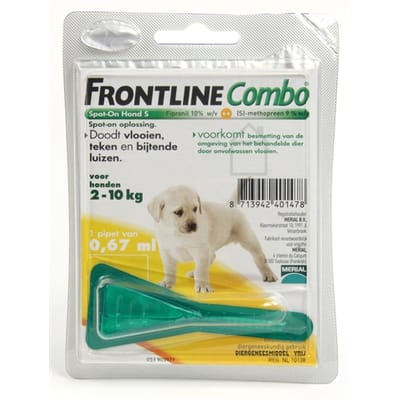 Frontline combo puppypakket
