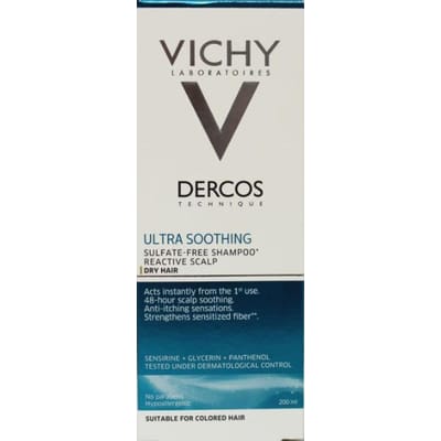 Vichy Dercos Shampoo Ultra Droog Haar