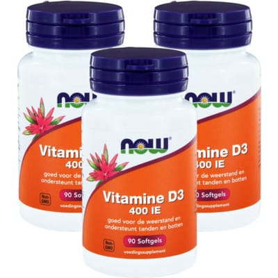 Now Vitamine D3 400ie