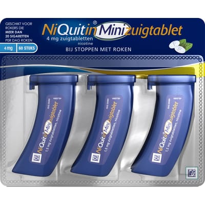 Minizuigtablet - 4 mg