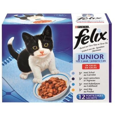 Felix Mix Selectie in Gelei Junior 12 x 100 gr