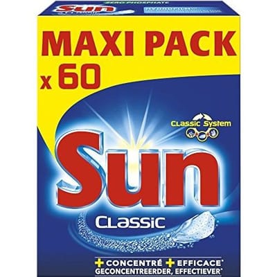 Sun Classic - 60 stuks - Vaatwastabletten