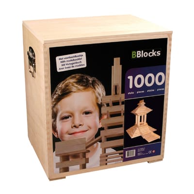 BBlocks in houten kist