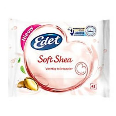 Edet Vochtig Toiletpapier Soft Shea