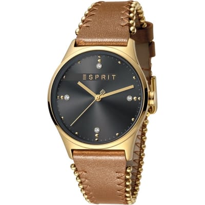 Esprit ES1L032L0035 horloge bruin