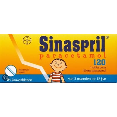 Sinaspril Paracetamol 120 mg