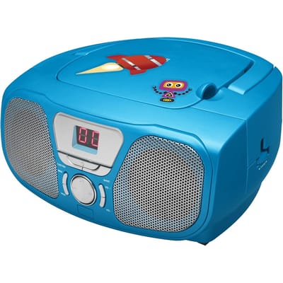 Bigben Draagbare Radio CD Speler Blauw
