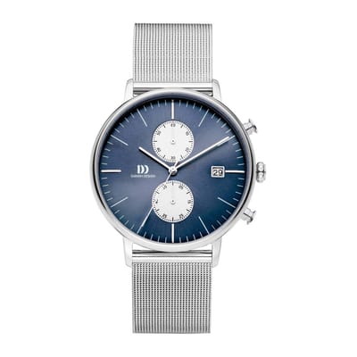 Danish Design IQ72Q975 horloge heren zilver edelstaal