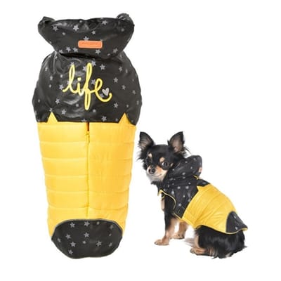 Bobby hondenjas life geel / zwart ster