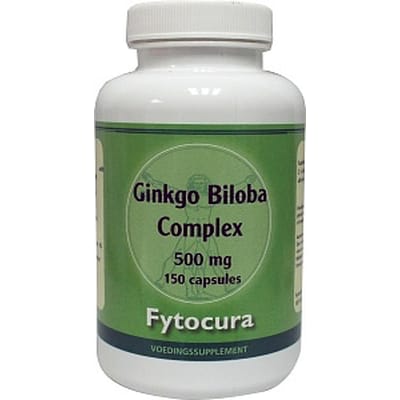 Fytocura Ginkgo Biloba Complex 500mg Capsules