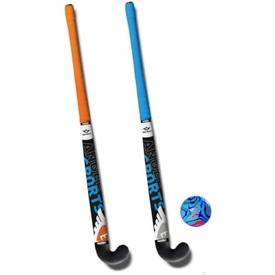 Hockeyset Oranje Blauw