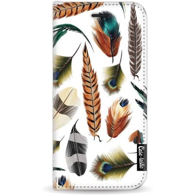 Casetastic Wallet Case Apple iPhone 7 Feathers Multi