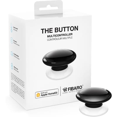 FIBARO The Button werkt met Apple HomeKit Zwart