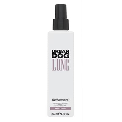 Urban dog antiklit droogshampoo spray voor lange vacht