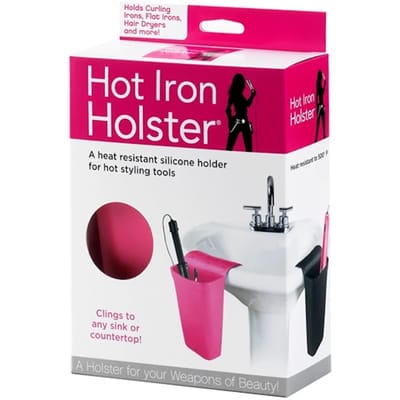 Hot iron holster wit