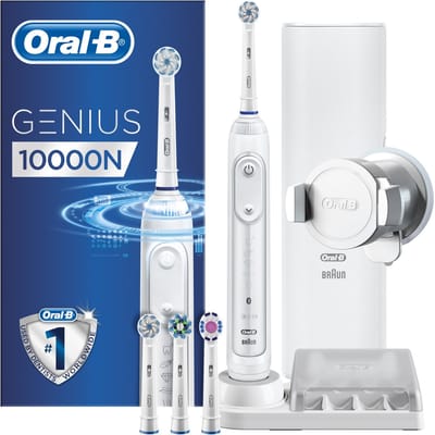 Oral-B Genius 10000N Wit Elektrische tandenborstel