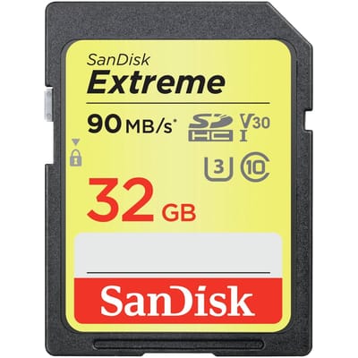 SanDisk SDHC Extreme 32GB