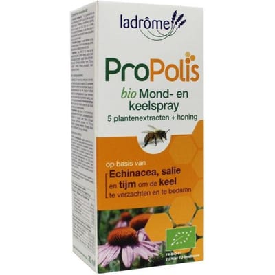 Propolis keel- en mondspray bio