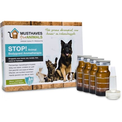 STOP! Animal Bodyguard Aromatherapie 4 x 8 ml