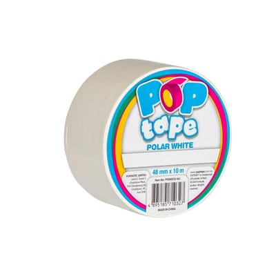 Pop Tape Polar White - 48 mm x 10 m