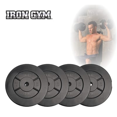 Iron Gym 20kg Plate Set, 5kg x 4
