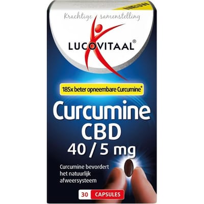 Lucovitaal Curcumine CBD 30 capsules
