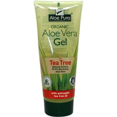 Aloe vera gel organic tea tree