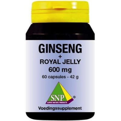 Ginseng + royal jelly 600 mg