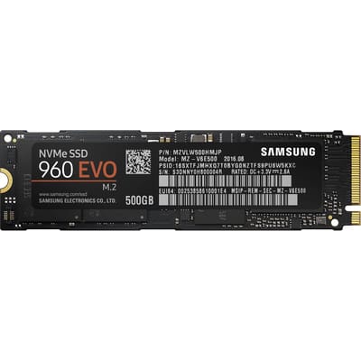 Samsung 960 EVO - 500 GB