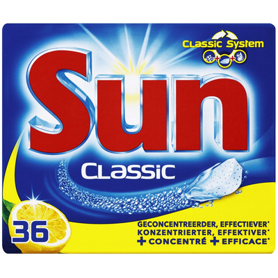 Sun Classic Citroen - 36 stuks - Vaatwastabletten