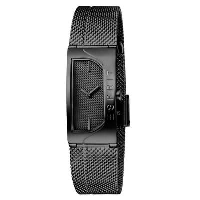 Esprit ES1L045M0055 horloge zwart staal