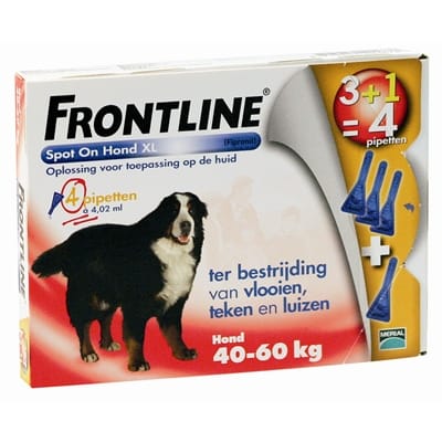 Frontline hond spot on xl