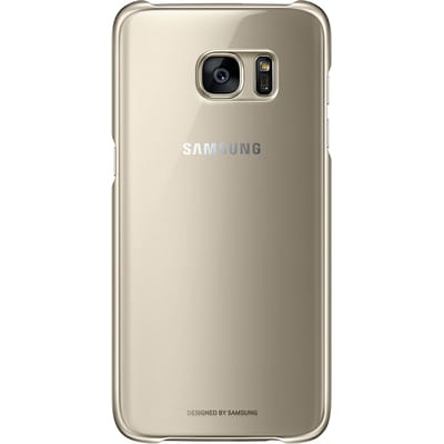 Samsung Galaxy S7 Edge Clear Cover Goud