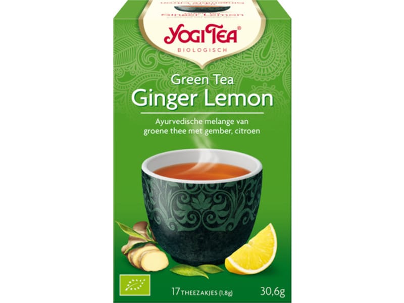Yogi Tea Green Tea Ginger Lemon